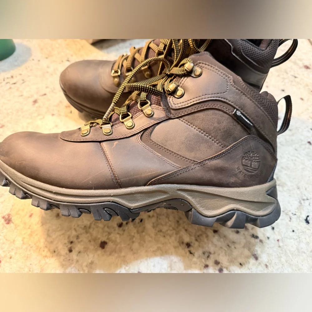Timberland Men's Mt. Maddsen Waterproof Leather Hiking Boots